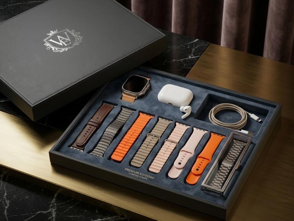 Ultra Smartwatch with Earphones, 10 in 1 Set