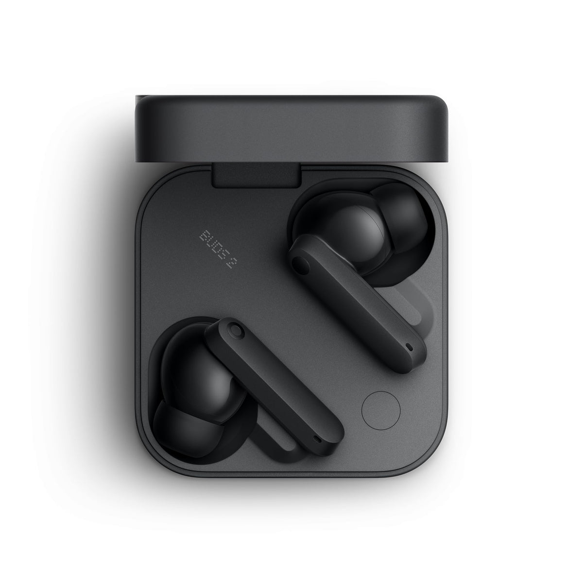 CMF by Nothing Buds 2 48 dB Hybrid ANC, Ultra Bass Technology 2.0, 55 Hrs playtime Bluetooth Headset (Dark Grey, In the Ear)