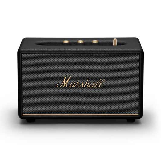 Marshall Acton III Wired Connectivity Stereo Home Speakers with Bluetooth 5.2 & RCA or 3.5mm Input – Black